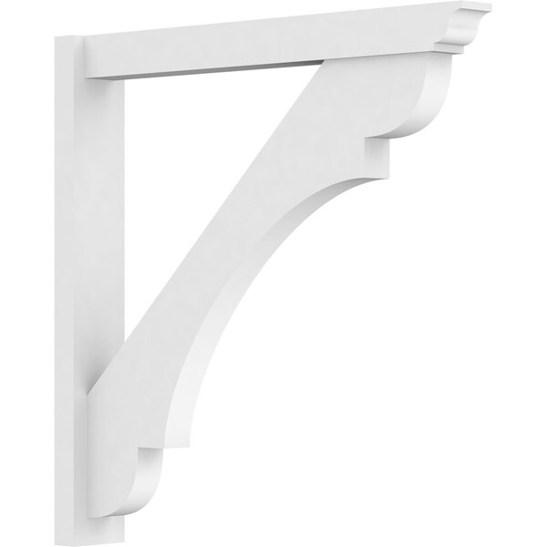 Ekena Millwork Olympic Architectural Grade PVC Outlooker with Traditional Ends, 5"W X 36"D X 36"H OUTP05X36X36OLY01 - main